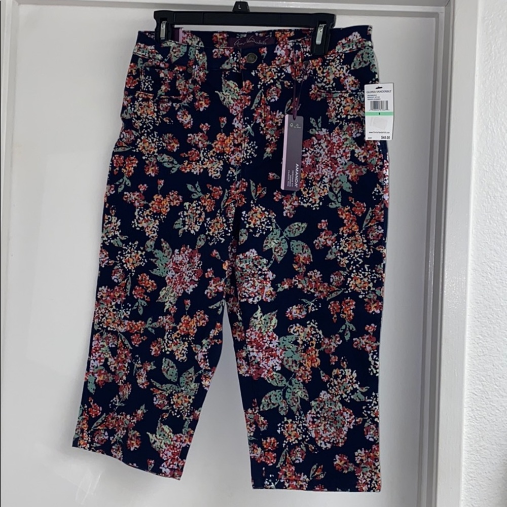 Gloria Vanderbilt Skimmer Pants Size 8